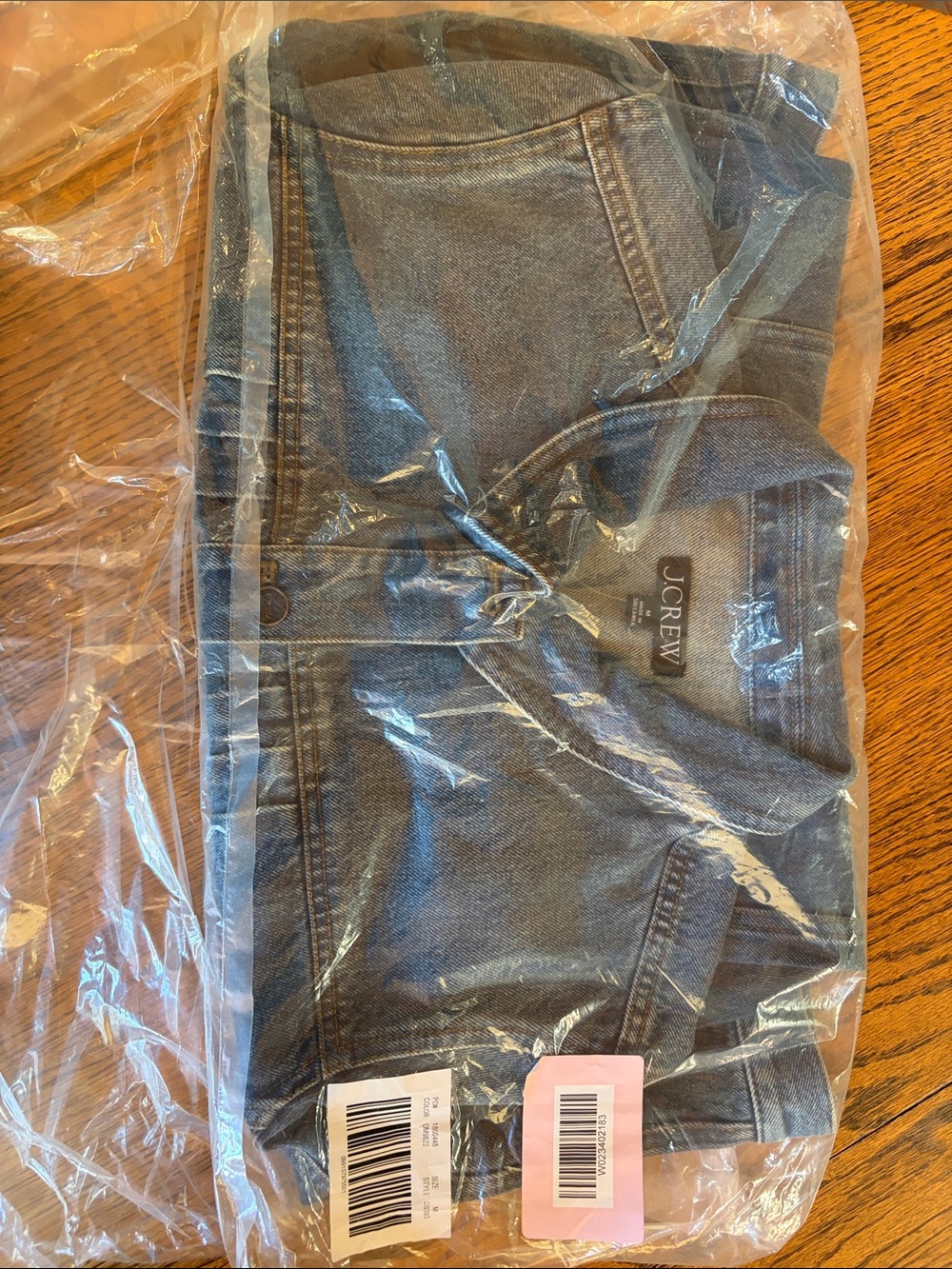 JCrew Cropped Denim Jacket with Pintucks NWT - Picture 10 of 10